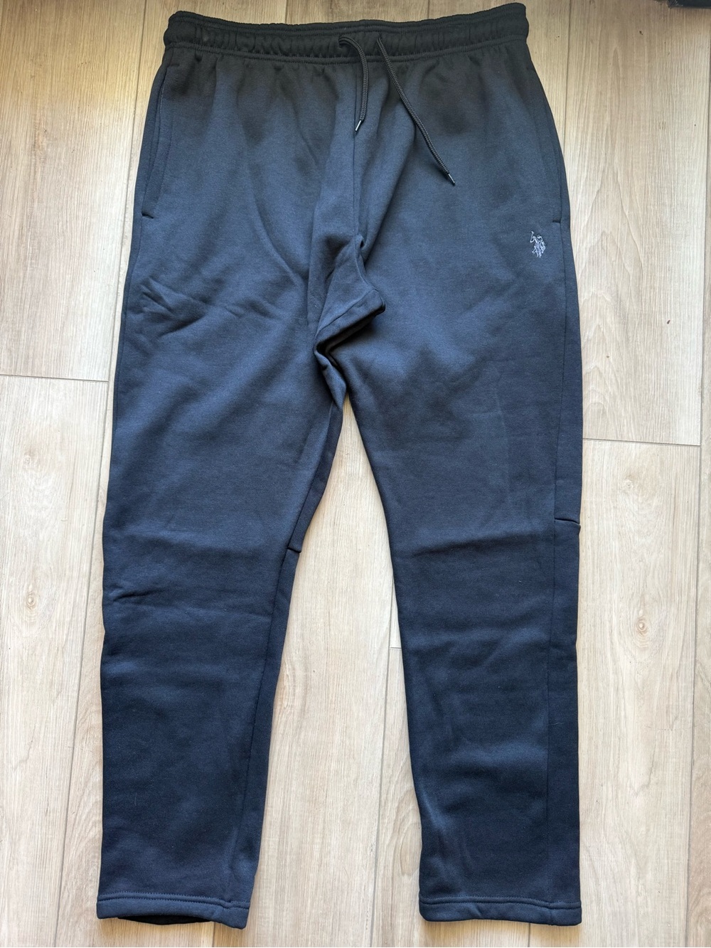 U.S. Polo Assn. Men's Black Jogger Sweatpants